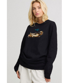 Світшот жіночий oversize  /no flis/ 