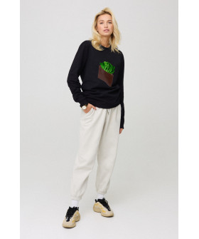 Світшот жіночий oversize  /no flis/ 