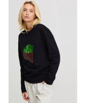 Світшот жіночий oversize  /no flis/ 