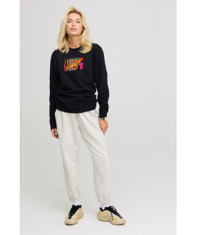 Світшот жіночий oversize  /no flis/ 