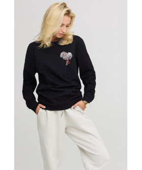 Світшот жіночий oversize  /no flis/ 