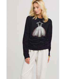 Світшот жіночий oversize  /no flis/ 