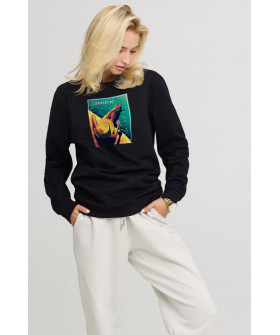 Світшот жіночий oversize  /no flis/ 