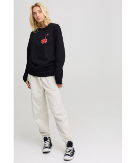 Світшот жіночий oversize  /no flis/ 