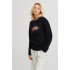 Світшот жіночий oversize  /no flis/ 