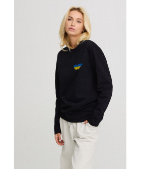 Світшот жіночий oversize  /no flis/ 