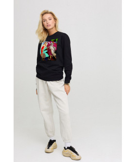 Світшот жіночий oversize  /no flis/ 