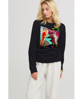 Світшот жіночий oversize  /no flis/ 