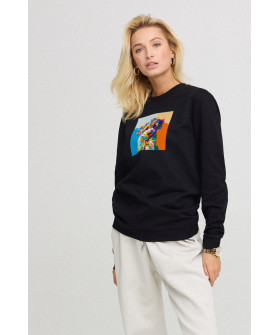 Світшот жіночий oversize  /no flis/ 