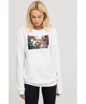 Світшот жіночий oversize  /no flis/ 
