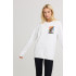 Світшот жіночий oversize  /no flis/ 
