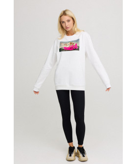 Світшот жіночий oversize  /no flis/ 