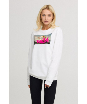 Світшот жіночий oversize  /no flis/ 