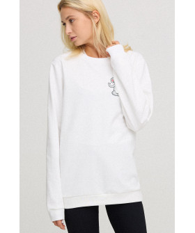 Світшот жіночий oversize  /no flis/ 