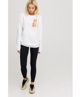 Світшот жіночий oversize  /no flis/ 
