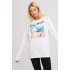 Світшот жіночий oversize  /no flis/ 