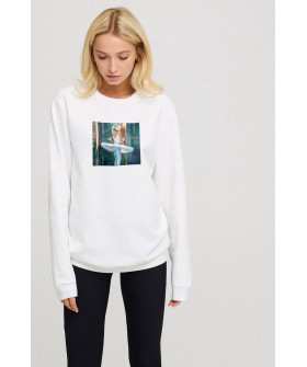 Світшот жіночий oversize  /no flis/ 