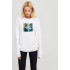 Світшот жіночий oversize  /no flis/ 