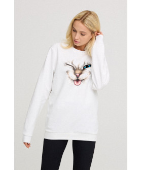 Світшот жіночий oversize  /no flis/ 