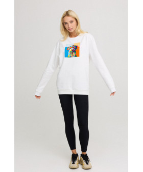 Світшот жіночий oversize  /no flis/ 