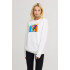 Світшот жіночий oversize  /no flis/ 