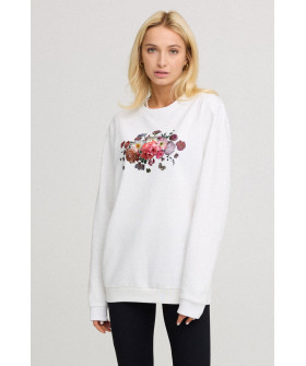 Світшот жіночий oversize  /no flis/ 
