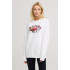 Світшот жіночий oversize  /no flis/ 