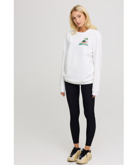 Світшот жіночий oversize  /no flis/ 