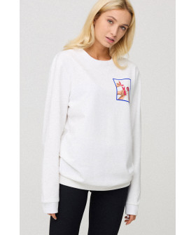 Світшот жіночий oversize  /no flis/ 