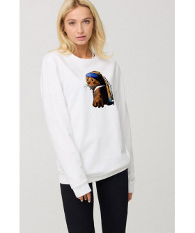 Світшот жіночий oversize  /no flis/ 