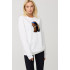 Світшот жіночий oversize  /no flis/ 