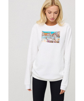 Світшот жіночий oversize  /no flis/ 