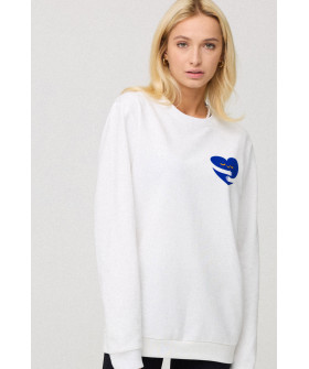 Світшот жіночий oversize  /no flis/ 
