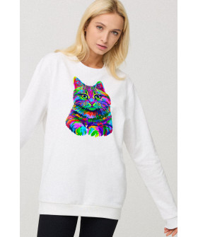 Світшот жіночий oversize  /no flis/ 