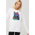 Світшот жіночий oversize  /no flis/ 