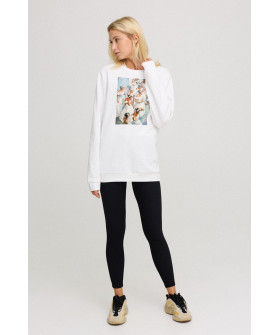 Світшот жіночий oversize  /no flis/ 