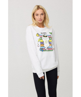 Світшот жіночий oversize  /no flis/ 
