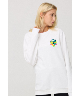 Світшот жіночий oversize  /no flis/ 