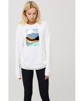 Світшот жіночий oversize  /no flis/ 