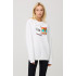 Світшот жіночий oversize  /no flis/ 