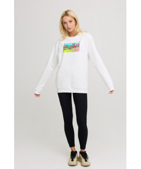 Світшот жіночий oversize  /no flis/ 