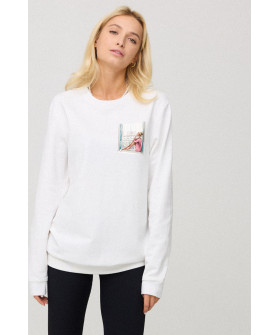 Світшот жіночий oversize  /no flis/ 