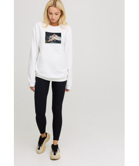 Світшот жіночий oversize  /no flis/ 