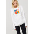 Світшот жіночий oversize  /no flis/ 
