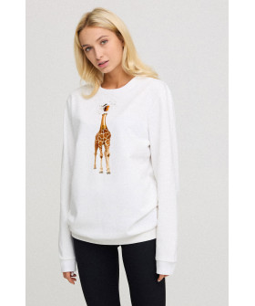 Світшот жіночий oversize  /no flis/ 