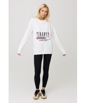 Світшот жіночий oversize  /no flis/ 