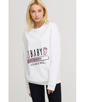 Світшот жіночий oversize  /no flis/ 