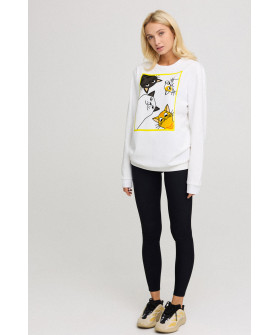 Світшот жіночий oversize  /no flis/ 