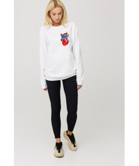 Світшот жіночий oversize  /no flis/ 