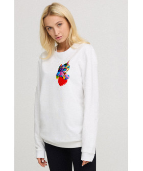 Світшот жіночий oversize  /no flis/ 